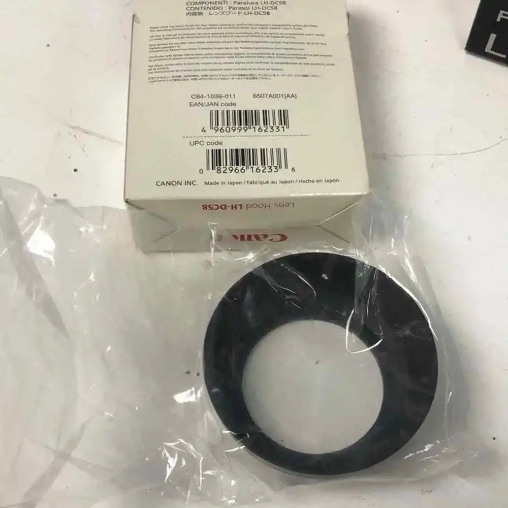 Canon LH-DC58 Lens Hood (NEW) --‎ For PowerShot G1 & G2